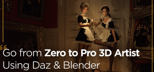 Coloso – 30 Days from 0 Skill to Pro 3D Artist with Daz & Blender