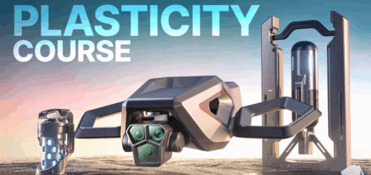 Plasticity – Sci-Fi & Product 3D Modeling Course by Nikita Kapustin