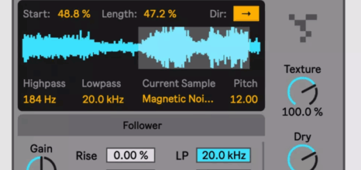 ELPHNT Texture Max for Live Device