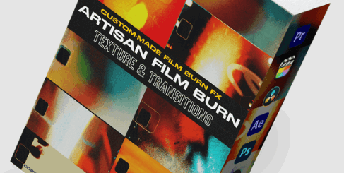 Overlay FX – Artisan Film Burn FX – Custom Crafted Film Burn Textures & Transitions Pack