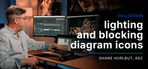 Filmmakers Academy – Lighting and Blocking Diagram Icons