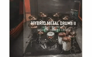 Develop Device Hybrid Metal Drums II : Superior Drummer 3 Presets