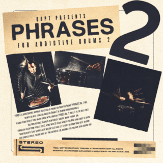 QAPT PHRASES 2 for Addictive Drums 2