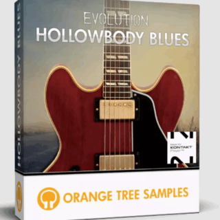 Orange Tree Samples Evolution Hollowbody Blues