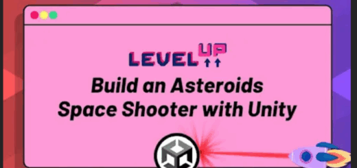 ZerotoMastery – Level Up: Build an Asteroids Space Shooter with Unity
